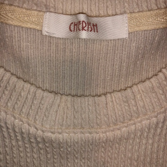 Ivory Ribbed Dress Sz L NWOT (*Dress ONLY Listing) - Picture 3 of 3